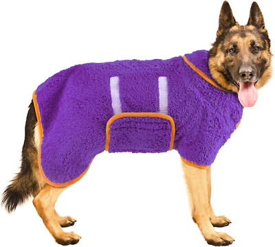 Dog Bathrobe, Quick Drying Dog Robe Super Absorbent Dog Towels for Drying Dogs, 
