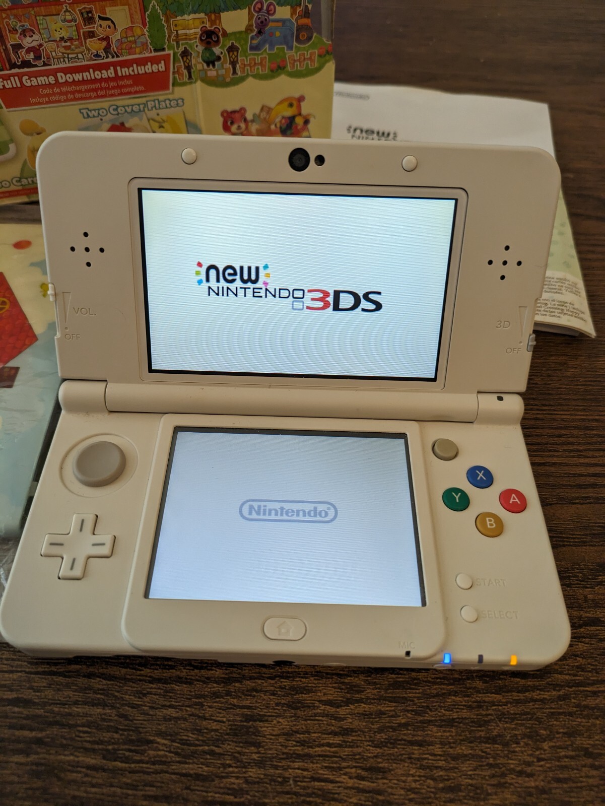 New Nintendo 3DS Animal Crossing Console In Original Box Special