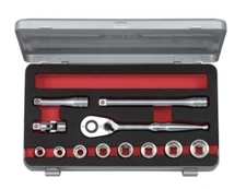 KTC 9.5sq. (3/8") Socket Wrench Set – Inch Size | 12-Piece Set