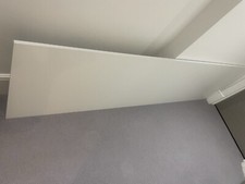 End panel board Chalk White Matt 2300x650x18