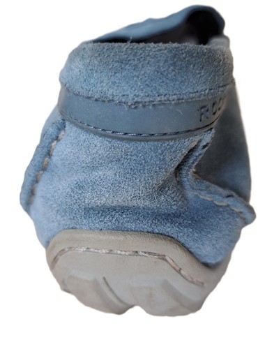 Rockport Moccasin Slip-On Loafers Shoe Blue Adidas Sole UK10.5 - Picture 6 of 10