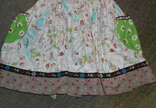 Matilda Jane PLATINUM Mostaciolli Knot Dress - Size 4 - EUC - Picture 3 of 6