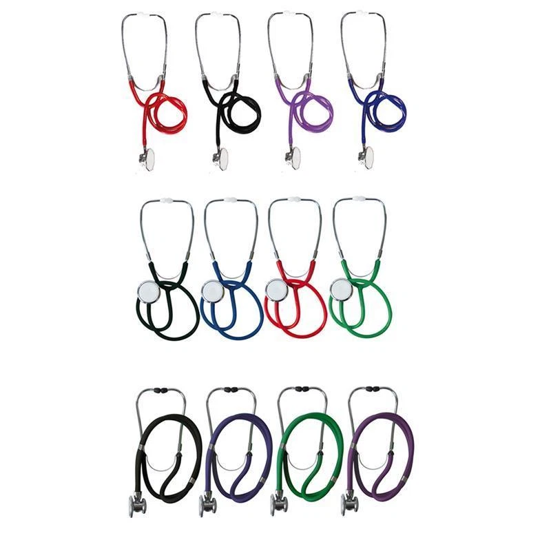 Stethoskop Doppelkopf Rappaport Doppelkopf Stethoskop Blau Profi Stetoskop  - Bild 2 von 2