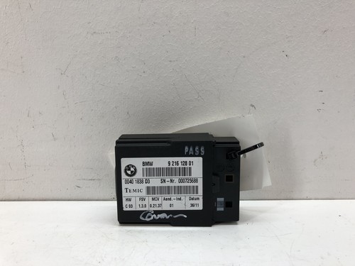 BMW 325i SE E92 2011 SICHERHEITSGURT ÜBERGABEMODUL VORNE FAHRER 9216128