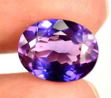 Natural Purple 7.30 Ct Tanzanite Tanzania Oval Cut Certified Loose Gemstone