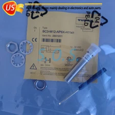New Capacitive Sensor Threaded Fits For Turck BC3-M12-AP6X-H1141 2601011 PNP