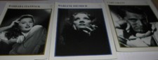 STARPORTRÄTS ENZYKLOPÄDIE DES FILMS 1905-1992  3 Stück SCHAUSPIELER KARTEN -RAR 
