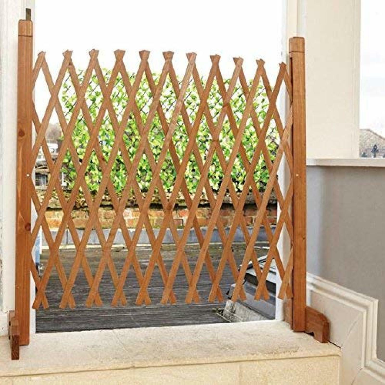 outdoor dog barrier gate