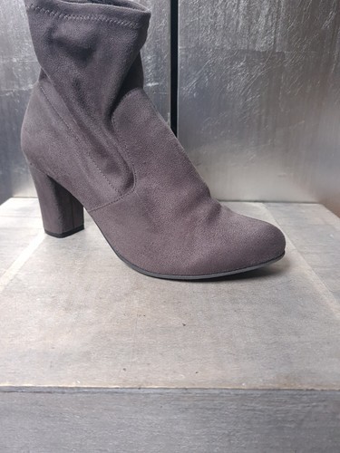 Neuwertige CAPRICE Stiefeletten Gr 38,5 (5,5) grau Stiefel Ankle Boots #S1018 - Bild 2 von 12