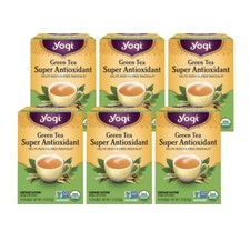 Yogi Tea - Green Tea Super Antioxidant 6 Pack 96 tea bags.