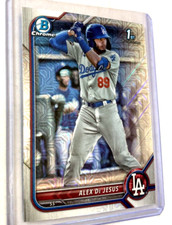 2022 Bowman Chrome #BCP-164- ALEX DE JESUS Mojo Refractor SP RC 1st Bowman