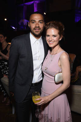 Jesse Williams Sarah Drew at the Entertainment Weekly PEOPLE celeb - Old Photo