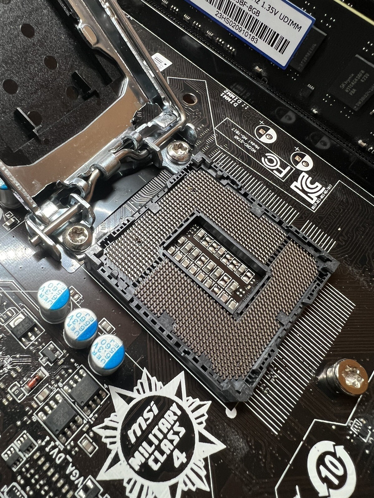 MSI H81ME34 LGA 1150 MicroATX Motherboard DDR3 Supports 4th Gen Intel