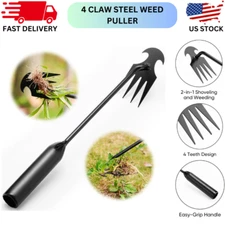 Weed Puller Tool Garden Weed Pulling Tool, Portable Garden Weeder Tool Uprooting