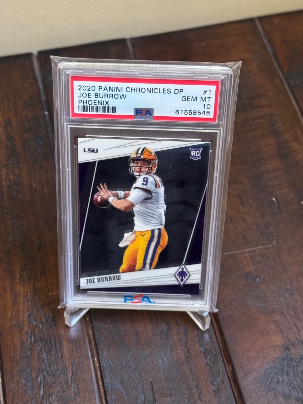 Joe Burrow Panini Chronicles Draft Picks Phoenix #1 Base