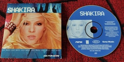 SHAKIRA ** Ask For More ** 2002 PROMO CD SINGLE
