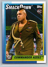 2021 Topps WWE Commander Azeez SmackDown RC #56 Nigerian Powerhouse Star