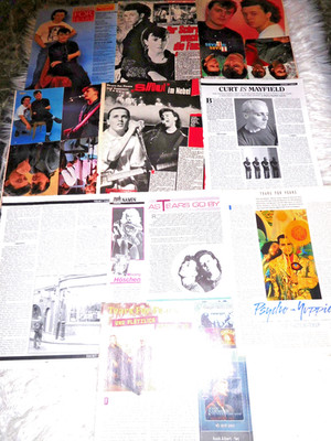 TEARS FOR FEARS  22  TEILE/PARTS   CLIPPINGS LOT  SAMMLUNG  1225