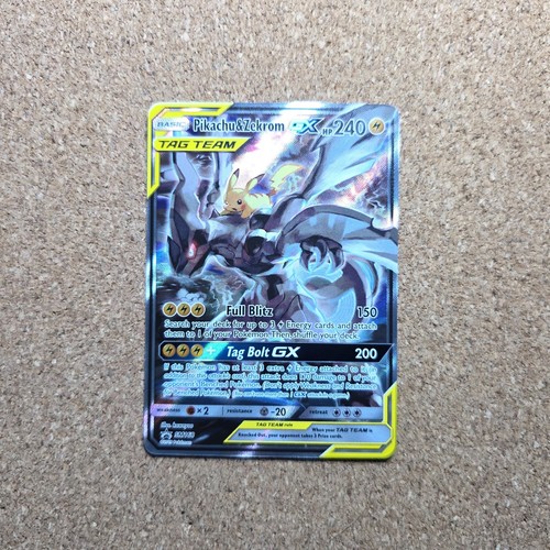 Pikachu & Zekrom GX Sun & Moon Promo Promo SM168 *FC