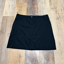 Izod Black Performance Golf Skort size 10