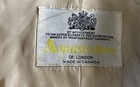 Vintage Aquascutum Men's Trench Coat Khaki Tan Aqua 5 Check Lined Size 44R — photo 3
