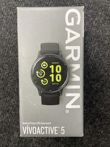 Garmin Vivoactive 5 Black Smartwatch 42mm Fitness Tracking GPS 010-02862-10