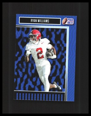 2025 Ryan Williams - Leaf Pro Set Blue Refractor /25 #137 