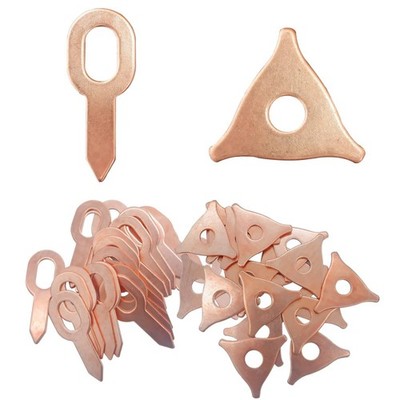100PCS Dent Pulling Rings Set, Triangle Puller for Auto Body Repair, Car Dents