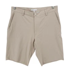 PETER MILLAR Shackleford Hybrid Shorts Beechwood Beige Size 32