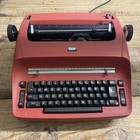 Ibm Selectric Red Typewriter 1960 1970