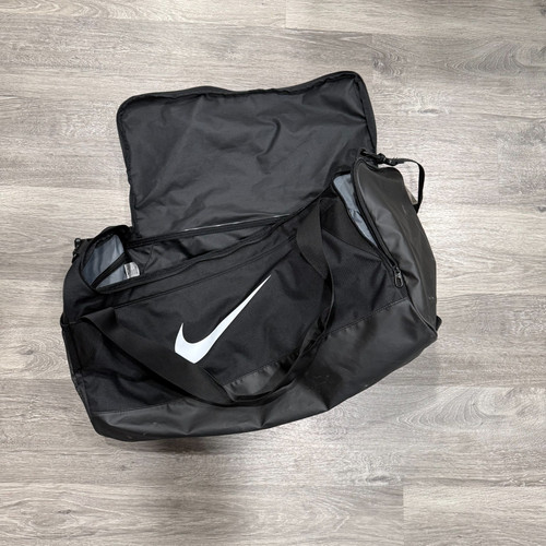 Nike Brasilia 9.5 Training Duffle Bag Medium 60L Black Gym Travel Sports