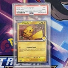 2026 Pokemon Temporal Forces Pikachu Pokemon Day 2026 Stamp Cosmo 051/162 PSA 9