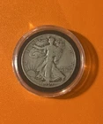 1939-D WALKING LIBERTY SILVER HALF DOLLAR COIN