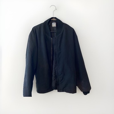 Workrite Made In USA Black X-Large Men s Work Jacket NO ZIPPER PULL