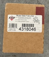 Whirlpool 4318046 Refrigerator Water Valve KIT NEW OEM SHIPS TODAY
