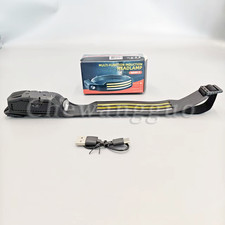 1X 3COB LED Headlamp USB Rechargeable Headlight Bar Head Band Torch Work Light