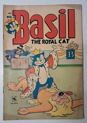 Basil The Royal Cat #1, St. John Publishing, 1953