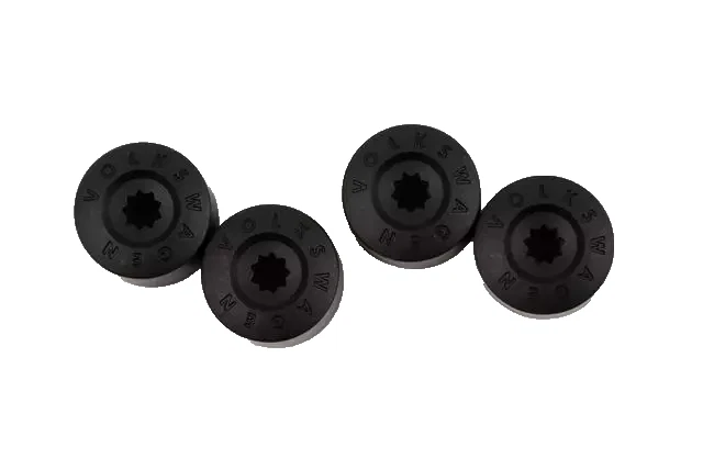 Genuine Volkswagen Wheel Lug Nut Bolt Cap 4 1K06011739B9 Genuine Wheel Lug - Image 2 of 4