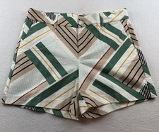Ann Taylor Factory The 6 Inch Short Size 6 NWT Geometric