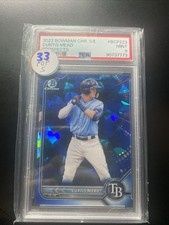 2022 Bowman Chrome Sapphire Edition Curtis Mead PSA 9 #BCP-10 1st RC Rookie