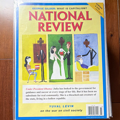 National Review Magazine August 2009 English George Gilder Yuval Levin