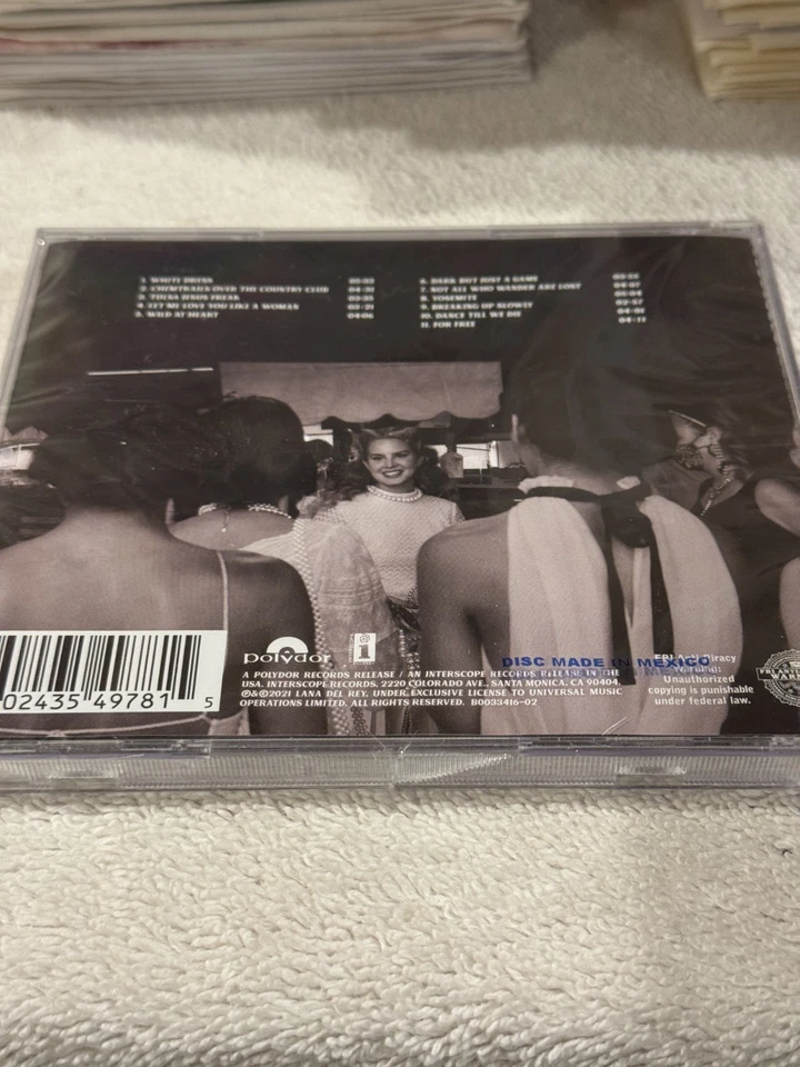 Lana Del Rey ~ Chemtrails Over The Country Club CD - NEW/SEALED!!! Foto 2 de 2