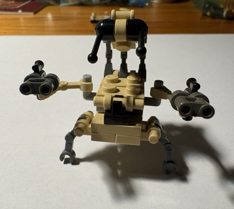 LEGO Star Wars Droideka (Destroyer Droid) Brick-Built Figure — Rolls into Ball