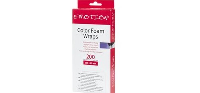 Efalock EMOTION Color Foam Wraps Highlighting Papers 20 Cm 4 Colors 200 Pieces