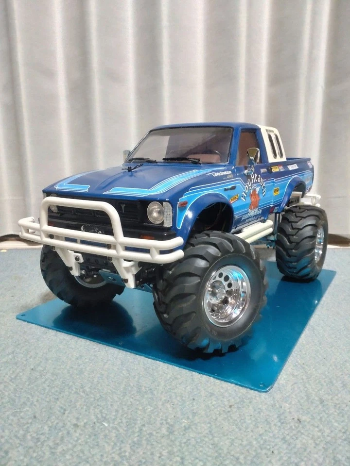 Vintage Tamiya Toyota Hilux 4WD High Lift BRUISER RN36 Hobby Radio Control - Image 2 of 4