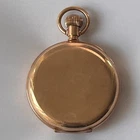 Antique 1908 Full Hunter WALTHAM Pocket Watch With Gold Filled Case (Z116)