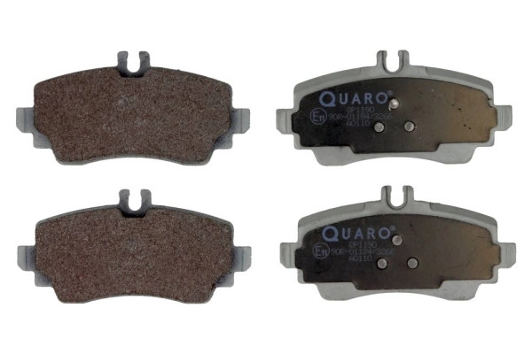 Kit de plaquettes de frein Quaro QP1190 pour des trajets urbains sereins avec l'équivalent OE 1684200120