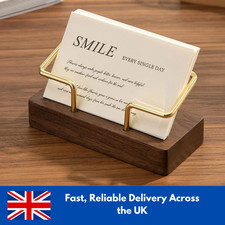 Business Card Holder Organizer Office Desk Display Stand Tabletop Card Storage.