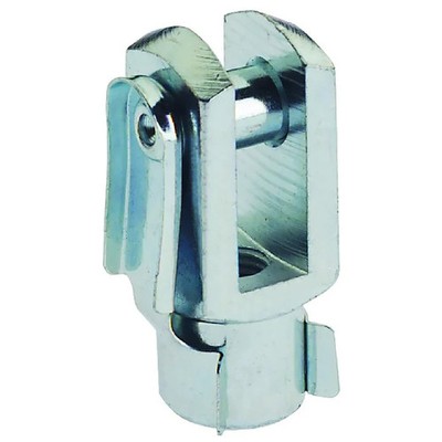 Stab Gabelkopf passend 40mm Bohrung Zylinder mit M14 x 1,5mm Steigung Walzenendgewinde