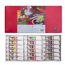 18 x 12 ml Maries Gouache Farben - deckende wasserlösliche Temperafarbe,  B-Ware